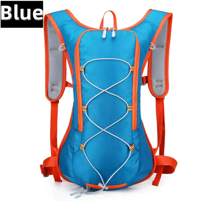 New 12L Outdoor Sport Bike Cycling Running Hiking Hydration Water Bag Storage Helmet Pack Waterproof Ultralight Bladder Backpack